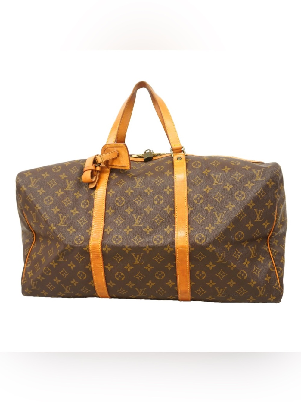 Authentic Louis Vuitton Sac souple 55 travel duffle bag unisex